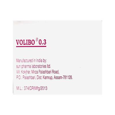 VOLIBO 0.3 Tablet 15's - Diabetes-Ant