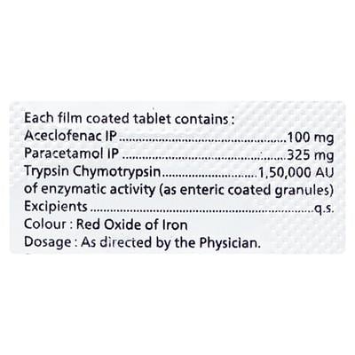 CHYMOWIN AP Tablet 10's - Pain relief-Ant