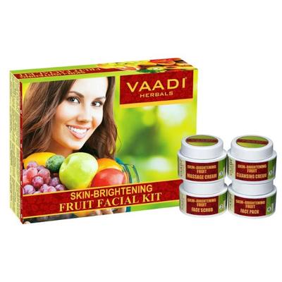 Vaadi Herbals Skin-Lightening Fruit Facial Kit 70 gm - Facial Kits