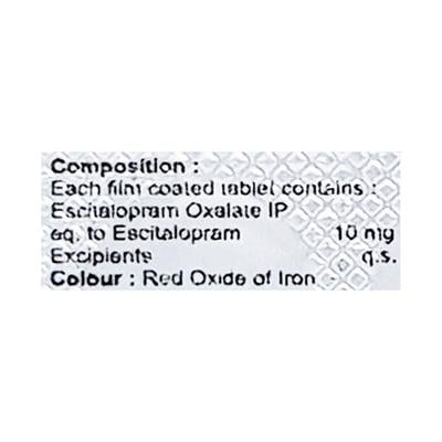 Escigress 10mg Tablet 10'S - Depression-Ant