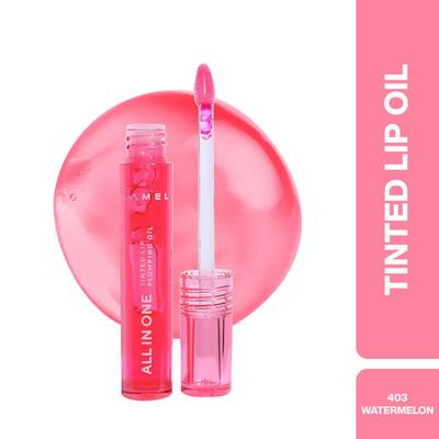 Lamel All In One Lip Tinted Plumping Oil 403 Watermelon 3 ml - Lipstick Primers & Plumpers