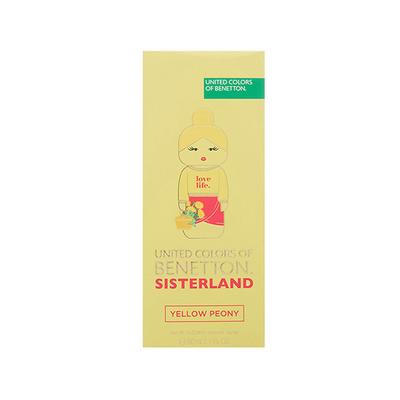 United Colors Of Benetton Sisterland Yellow Peony Eau De Toilette 80 ml - Women Perfumes (Edt/Edp)