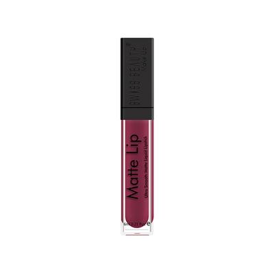 Swiss Beauty Ultra Smooth Matte Liquid Lipstick, Shade- Berry Boom 6 ml - Liquid Lipsticks