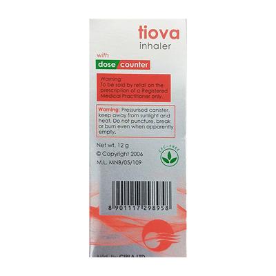 Tiova with dose counter Inhaler 200Md - Asthma/COPD-Ast