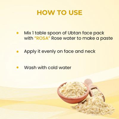 Rosa Shahi Ubtan Face Pack 100 g - Face Packs