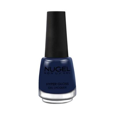 Nugel VIOLET BLUE 162 Non Uv Gel Hyper Gloss Nail Enamel 13 ml - Nail Polish