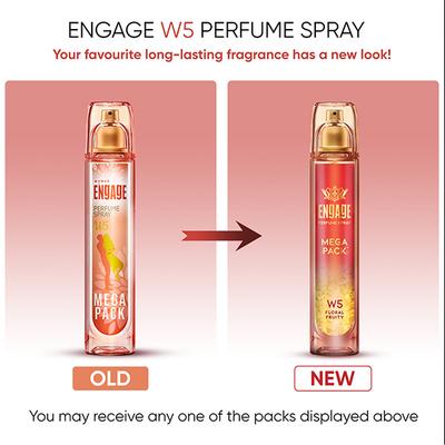 Engage Perfume Spray W5 for Women 160 ml - Body Mist/Spray