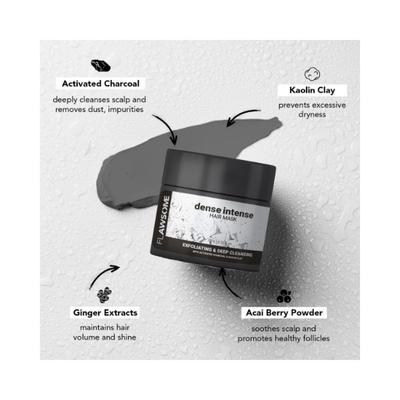 Flawsome Scalp Scrub + Deep Cleansing Hair Mask 2 In 1 200 gm - Hair Masks & Packs
