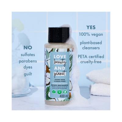 Love Beauty And Planet Coconut Water and Mimosa Flower Sulfate Free Volume and Bounty Shampoo 200 ml - Shampoos