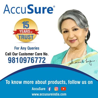 Accusure Simple Glucose Monitor with 25 Strips - Blood Glucose Monitors/Strips