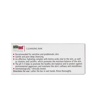 SEBAMED CLEANSING BAR 100gm - Soaps