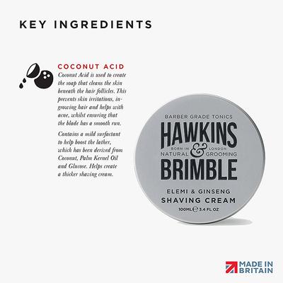 Hawkins & Brimble-Shaving Cream 100 ml - Shaving Creams