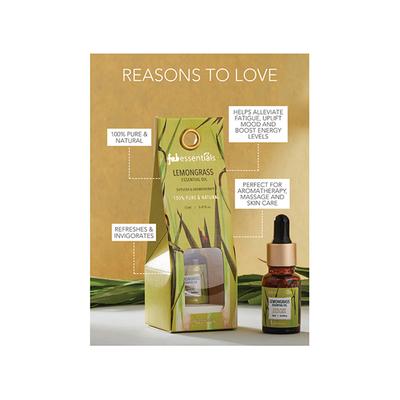 Fabessentials Lemongrass Essential Oil 12 ml - Essential Oils