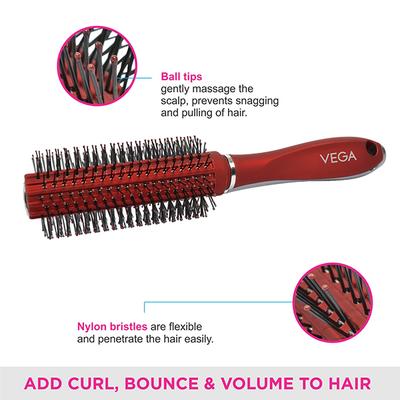 Vega Round Brush (E11 - Rb) - Hair Brushes