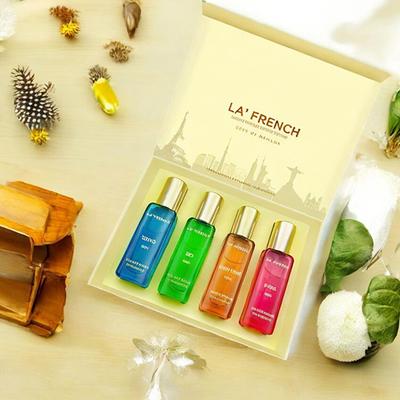 La French Tokyo, Rio, New York, Paris City Of Dream Luxury Perfume Gift Set for Him 4X20 Ml 4's - Perfumes (Edt/Edp)