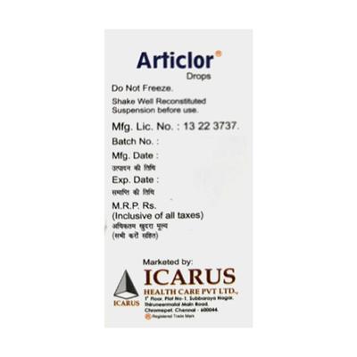 ARTICLOR Drops 10ml - Bacterial Infections-Cep