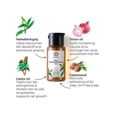 Brillare Mahabhringraj Oil 50ml - Hair Oils