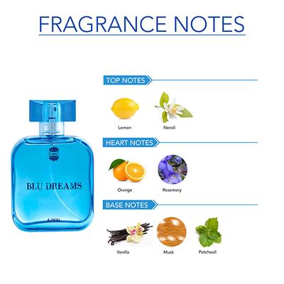 Ajmal Blu Dreams Edp 100 Ml - Perfumes (Edt/Edp)