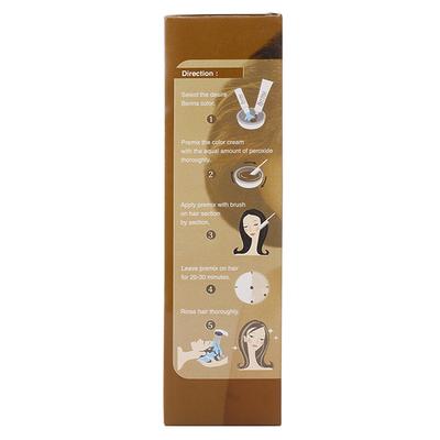 Berina A43 Light Golden Brown Hair Color Cream 60 gm - Crème
