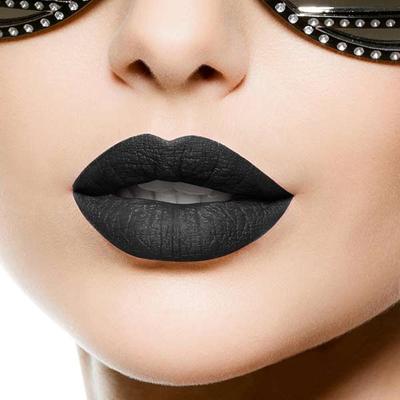 Bonjour Paris Premium Mettalic Shine Lipstick for Women - Ash Black 4.2 gm - Lipsticks