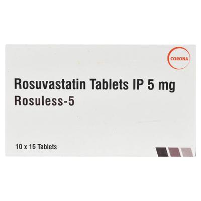 ROSULESS 5 Tablet 15's - High Cholesterol-Dys