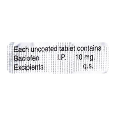 Back 10mg Tablet 10'S - Muscle Cramps/Spasticity-Mus