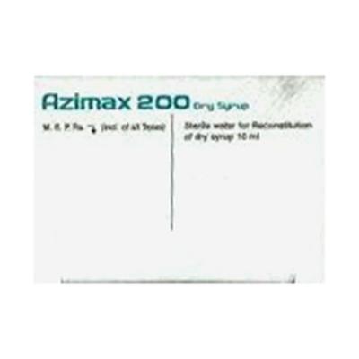 Azimax 200 Peppermint Flavour Dry Syrup 15ml - Bacterial Infections-Mac