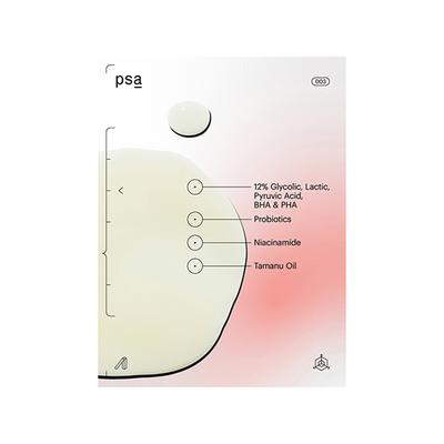 Psa Goals Multi Acids & Probiotics Perfecting Night Serum 30 ml - Toners
