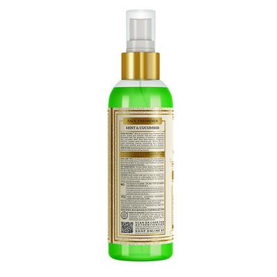 KHADI NATURAL MINT & CUCUMBER FACE SPRAY 100 ml - Face Mists