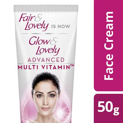 Fair & Lovely Glow & Lovely Advanced Multivitamin Skin Cream Essence Of 30 Vitamin Capsules 50 gm - Face Moisturizers