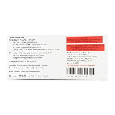 ISTAMET XR CP Combipack 7's - Diabetes-Ant