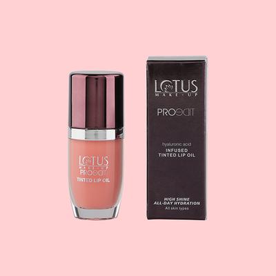 Lotus Make-Up Proedit Tinted Lip Oils enriched with Hyaluronic Acid PLO 01 Peach Non Sticky 6.5 ml - Creams/Oils/Lotions