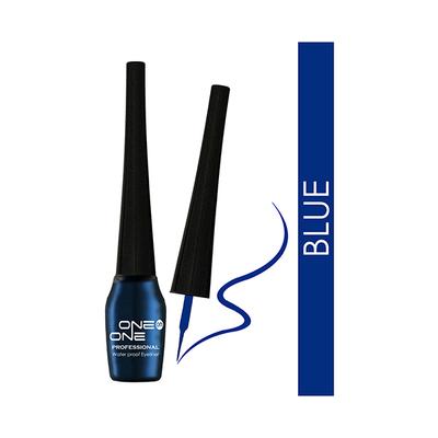 One On One Waterproof Eyeliner - Blue 5 ml - Eyeliners