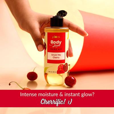 Plum BodyLovin Drivin Me Cherry Body Oil 200 ml - Creams/Oils/Lotions