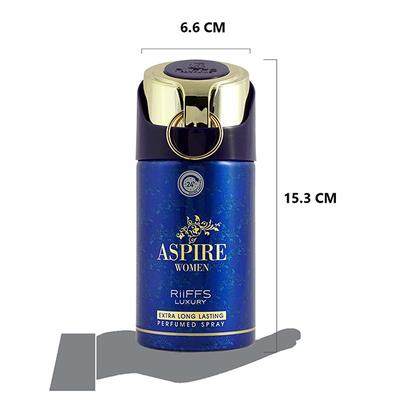 RiiFFS Luxury Aspire Body Spray for Women 250 ml - Women Perfumes (Edt/Edp)