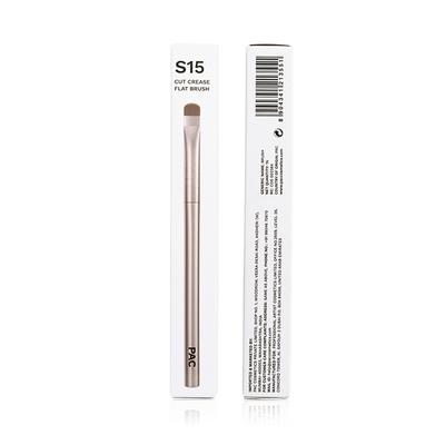 PAC S15 Cut Crease Flat Brush 1's - Eye Brush