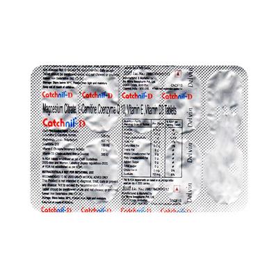 CATCHNIL D Tablet 10's - Supplements-Vam