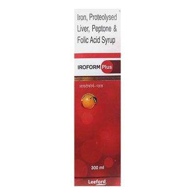 IROFORM PLUS Syrup 300ml - Iron Supplement/Anaemia-Vma