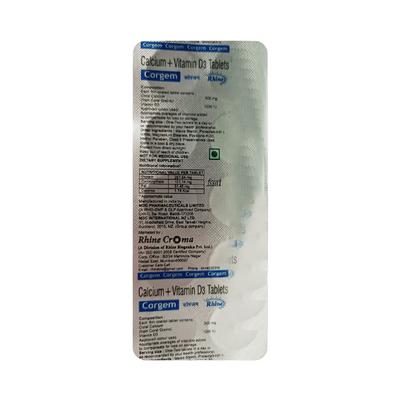 CORGEM Tablet 10's - Supplements-Cal