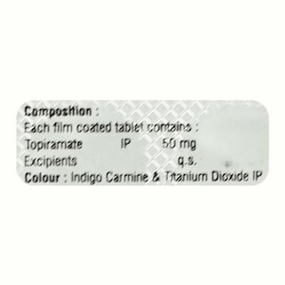 TRIPMATE 50 Tablet 10's - Epilepsy/Convulsion-Ant