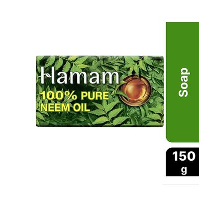 Hamam 100% Pure Neem Oil Soap 150 gm - Soaps