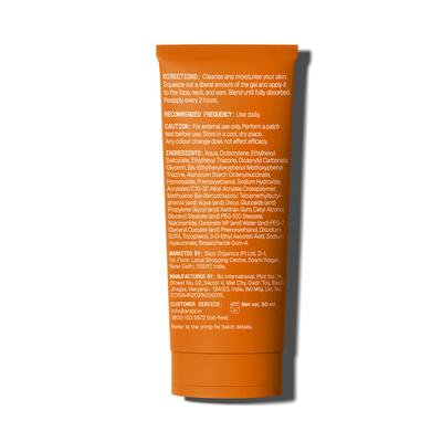 Arata Sunscreen Gel, Ultra Light & Balancing, For Broad Spectrum UVA & UVB Protection (50 ML) SPF 50+ & PA+++ 50 ml - Face Sunscreen