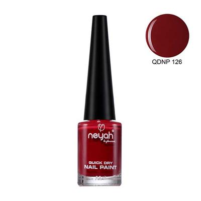 Neyah Quick Dry Nail Paint Flaming Brilliance QDNP-126 6.5ml - Nail Polish