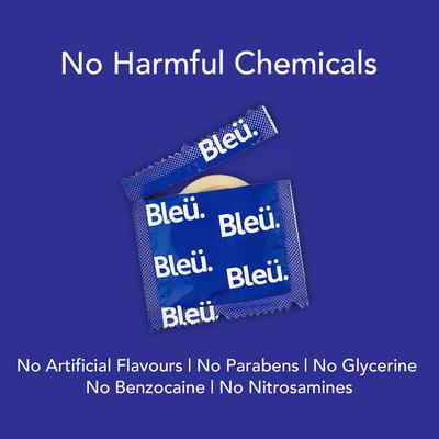 Bleu High Grade Natural Latex Dotted Condoms 8's - Plain/Flavoured Condoms