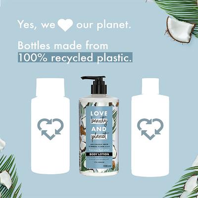 Love Beauty And Planet Coconut Water And Mimosa Flower Aroma Luscious Hydration Body Lotion 400 ml - Lotions & Creams
