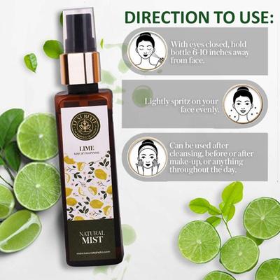 Luxuriate Natural Lime Face Mist N 100ml - Skin-Treatment