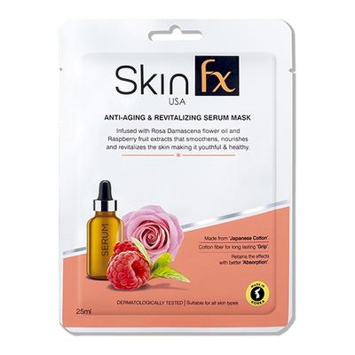 Skin Fx Anti-Aging and Revitalizing Serum Mask 25ml - Sheet Masks
