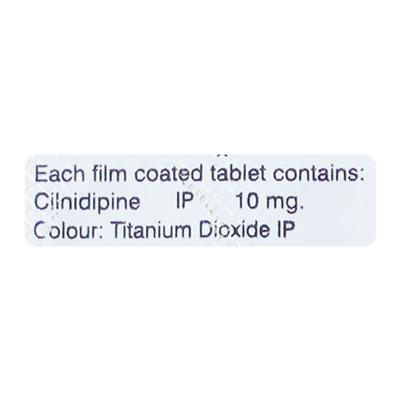 CILNITROL 10mg Tablet 10's - Hypertension-Cal