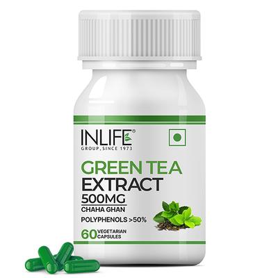 Inlife Green Tea Extract 500 mg 60's - Weight Loss