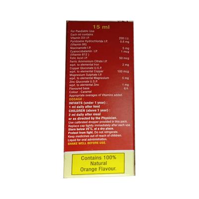 MIM Z ORANGE FLAVOUR Drops 15ml - Supplements-Vam